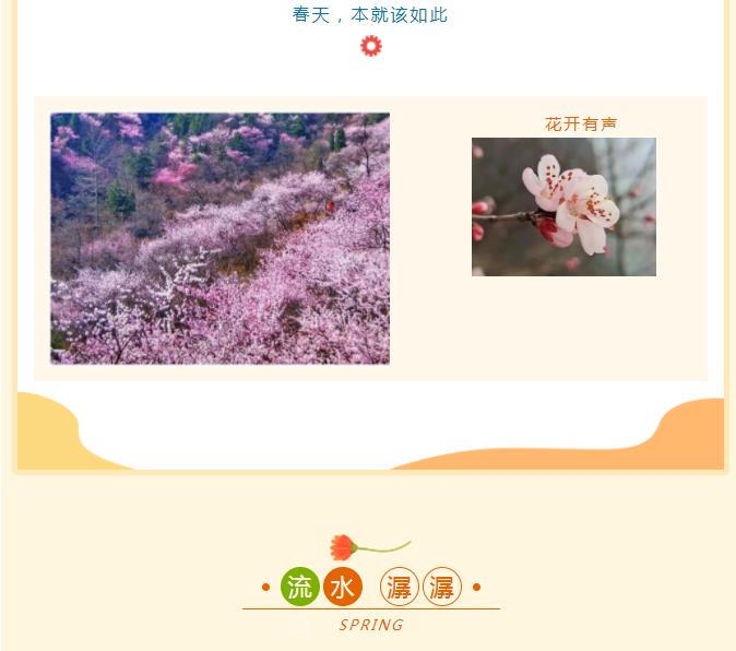 听！这是春天的声音......