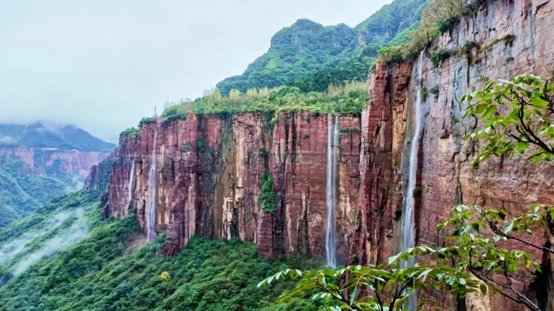 新乡南太行|秋雨绵绵，风景如画