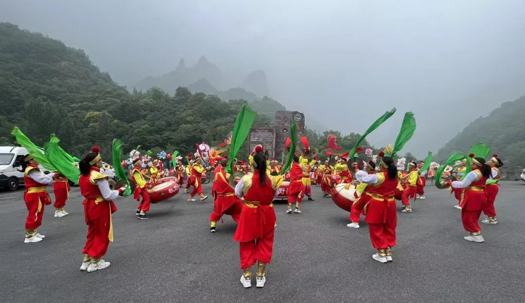 非遗 | 牧野战鼓，响彻万仙山之巅！