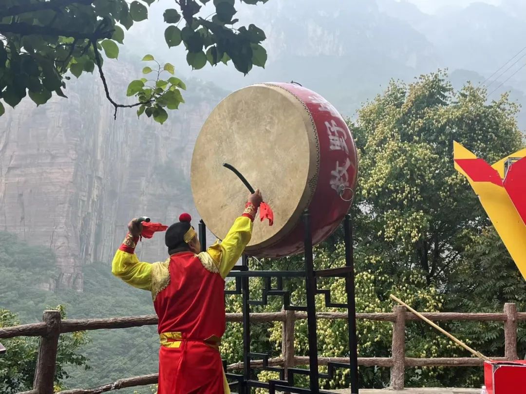 非遗 | 牧野战鼓，响彻万仙山之巅！