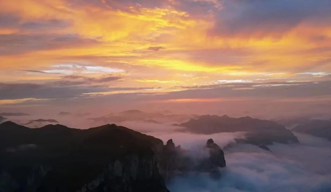 新乡南太行的雨后仙境，千万别错过！