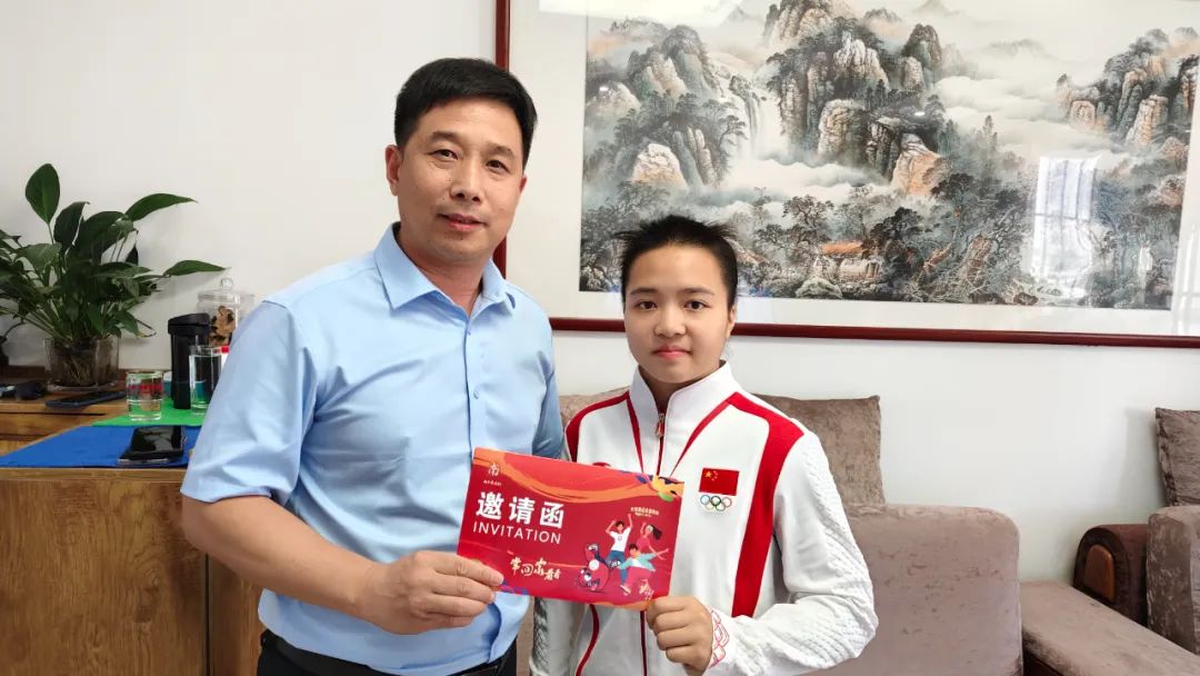 常回家看看|新乡南太行向奥运健儿刘清漪发出最诚挚的邀请！