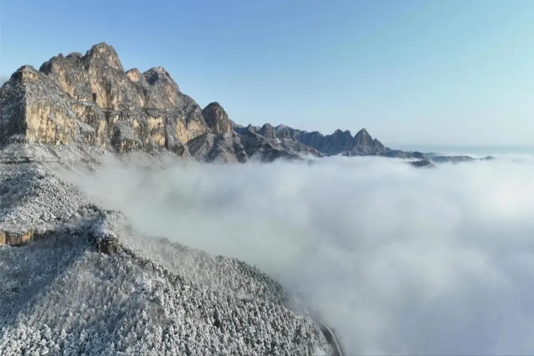 新乡南太行 | 小雨雪&amp;降温，山间仙境概率UP！