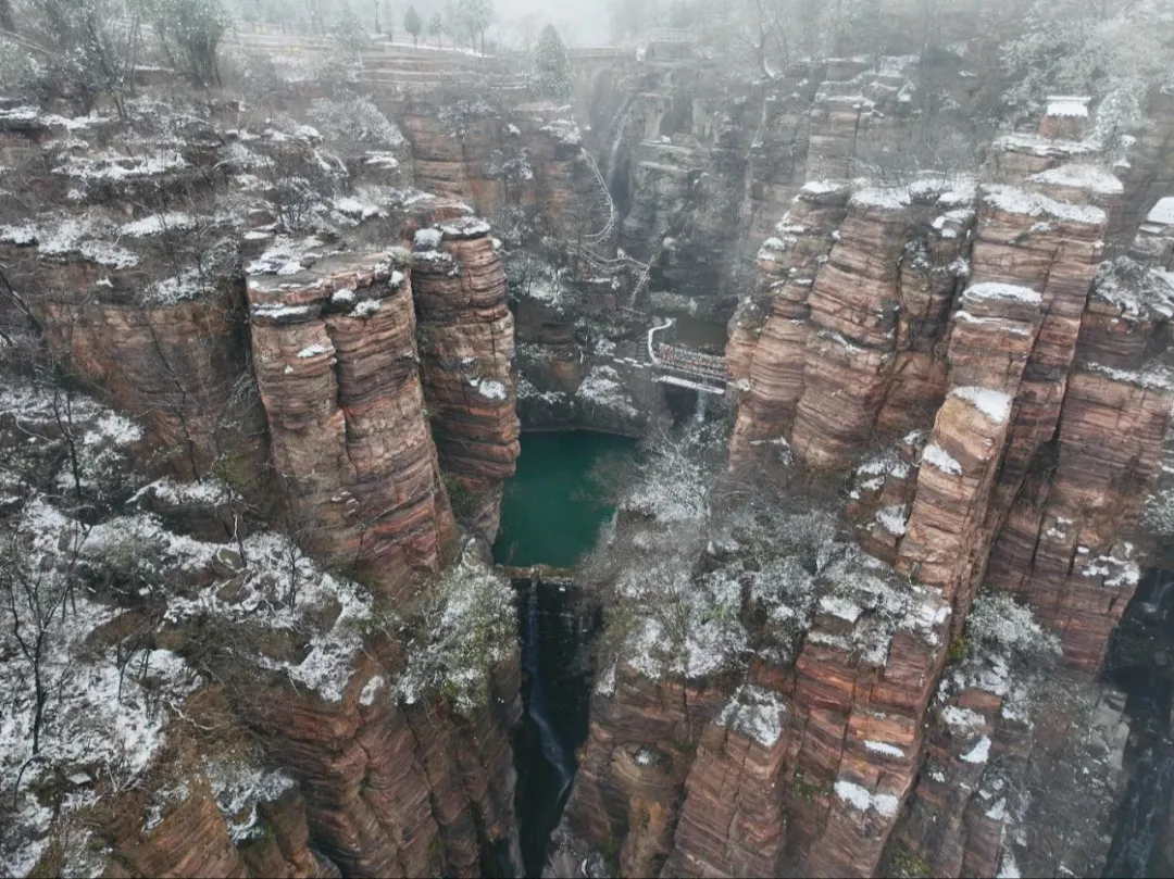 新乡南太行 | 小雨雪&amp;amp;amp;amp;降温，山间仙境概率UP！