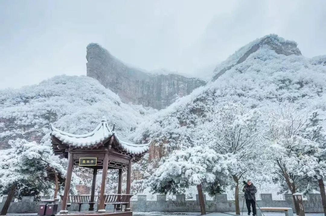 心跳与美景同频，刺激与欢乐并存丨你是掉进了新乡南太行的冬日美景里！
