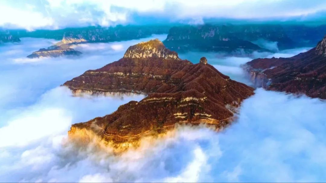 是时候更新你的冬日旅游收藏夹了，新乡南太行冲了！