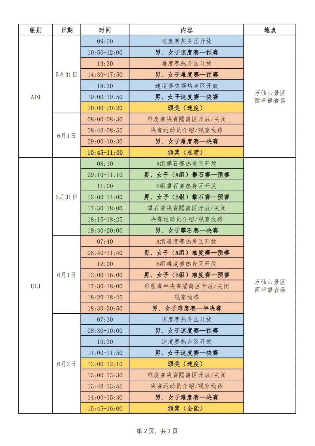 2025全国青少年U系列攀岩联赛（河南万仙山站）明日开赛！端午穿汉服，免费游景区！