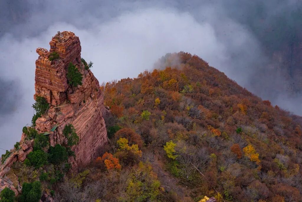 秋赴太行,必看这抹红!新乡南太行红叶已进入最佳观赏期 秋赴太行,必看这抹红!新乡南太行红叶已进入最佳观赏期