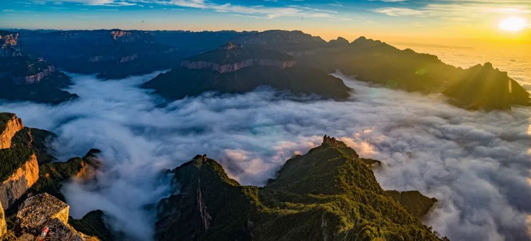 今日小雪|冬韵初绽，新乡南太行静美画卷正徐徐展开