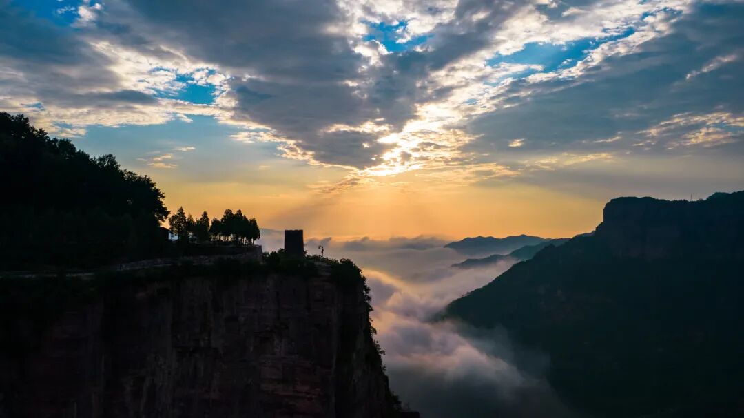 今日小雪|冬韵初绽，新乡南太行静美画卷正徐徐展开