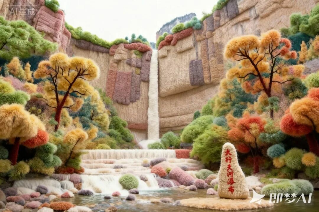 天冷多添衣~当新乡南太行穿上“毛绒外套”，暖fufu！