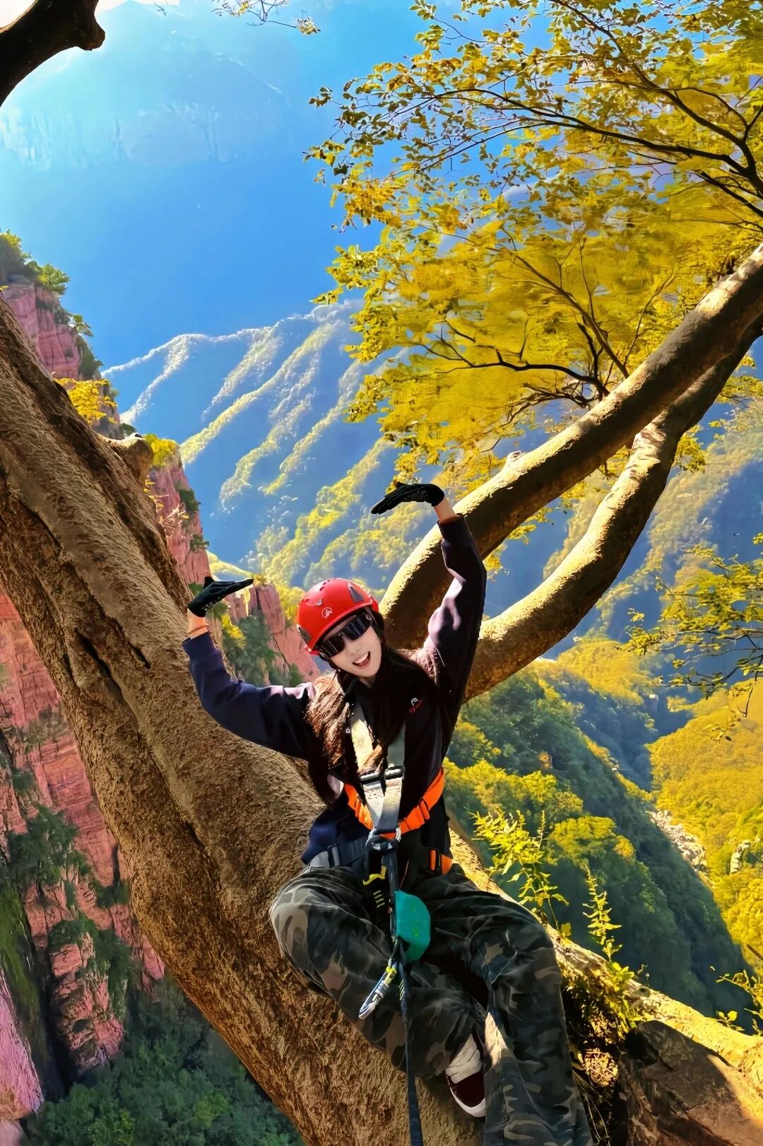 欢迎来到新乡南太行“光影剧场”！