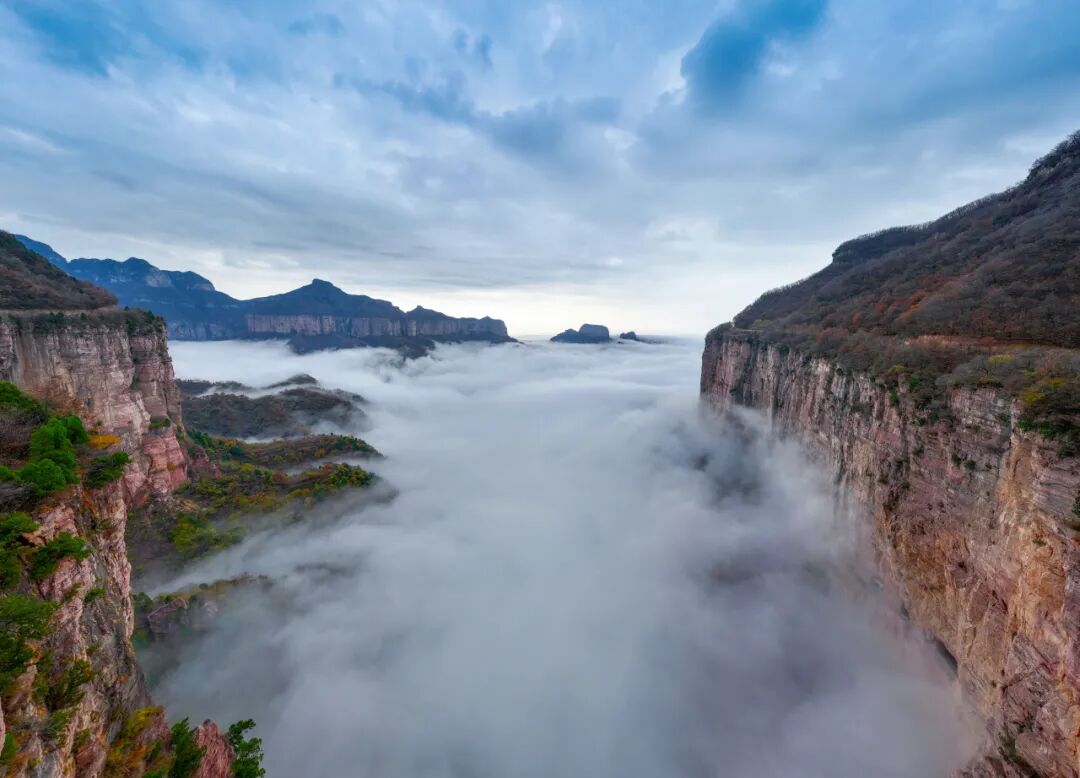 今日小雪|冬韵初绽，新乡南太行静美画卷正徐徐展开