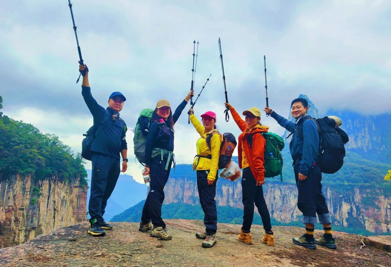 在新乡南太行当“户外邪修”是种什么体验？