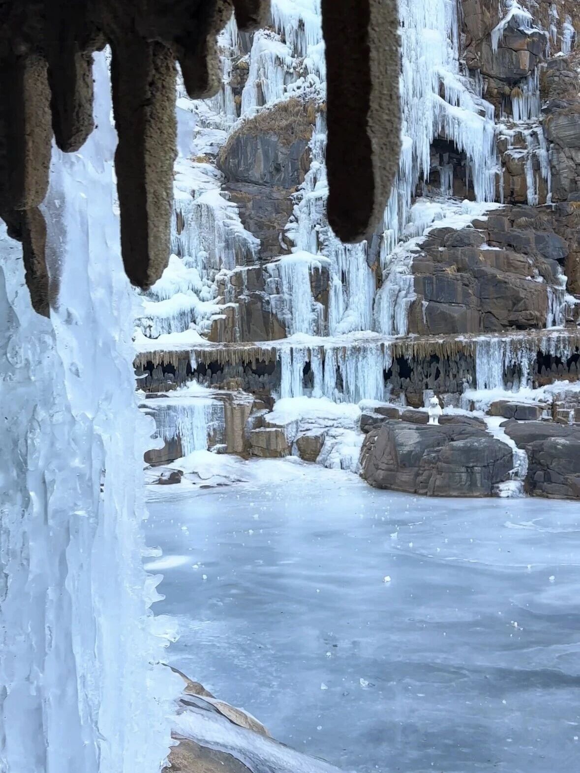 新乡南太行！宝子们自己的冬季水晶奇缘！