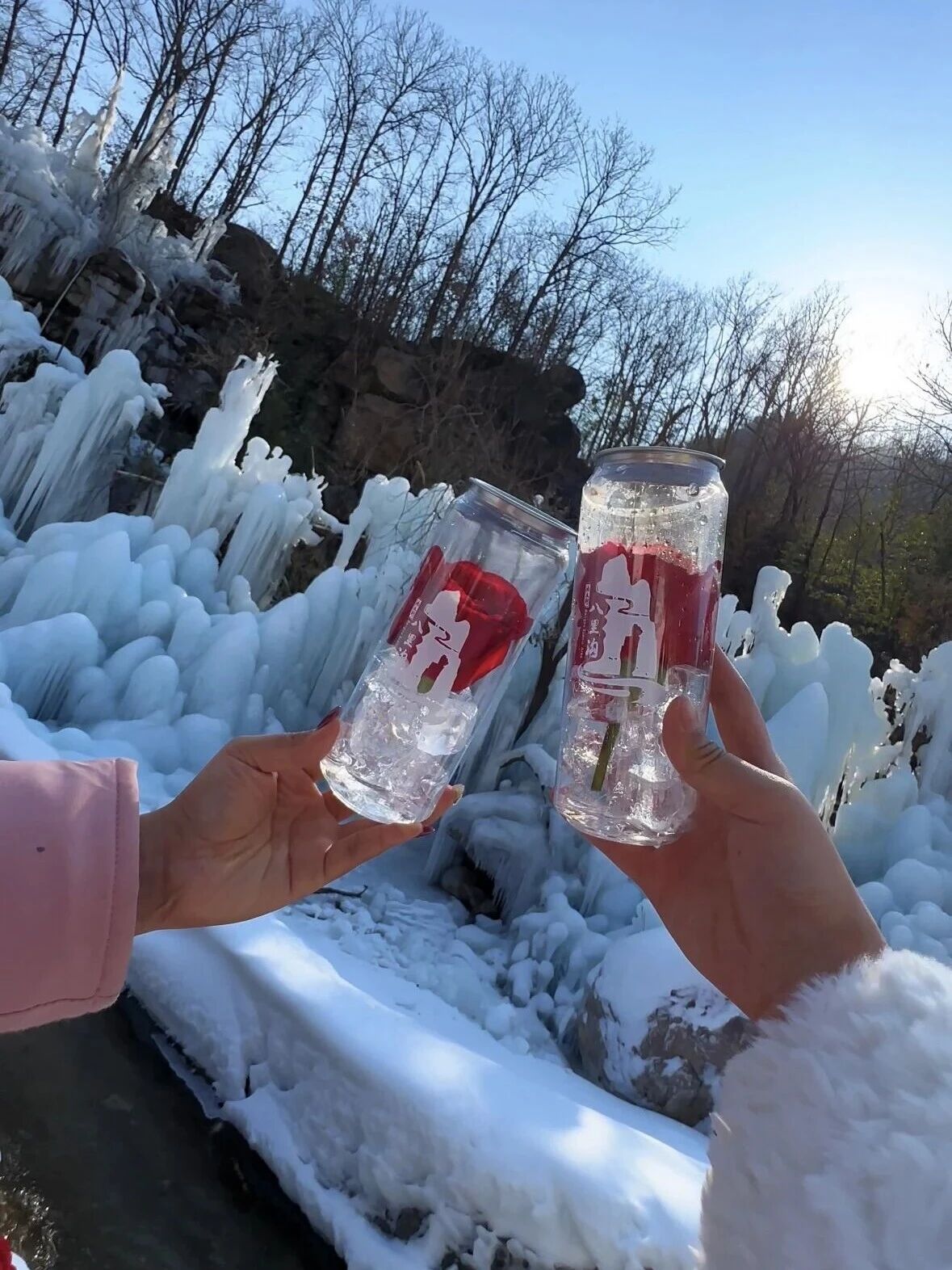 新乡南太行！宝子们自己的冬季水晶奇缘！