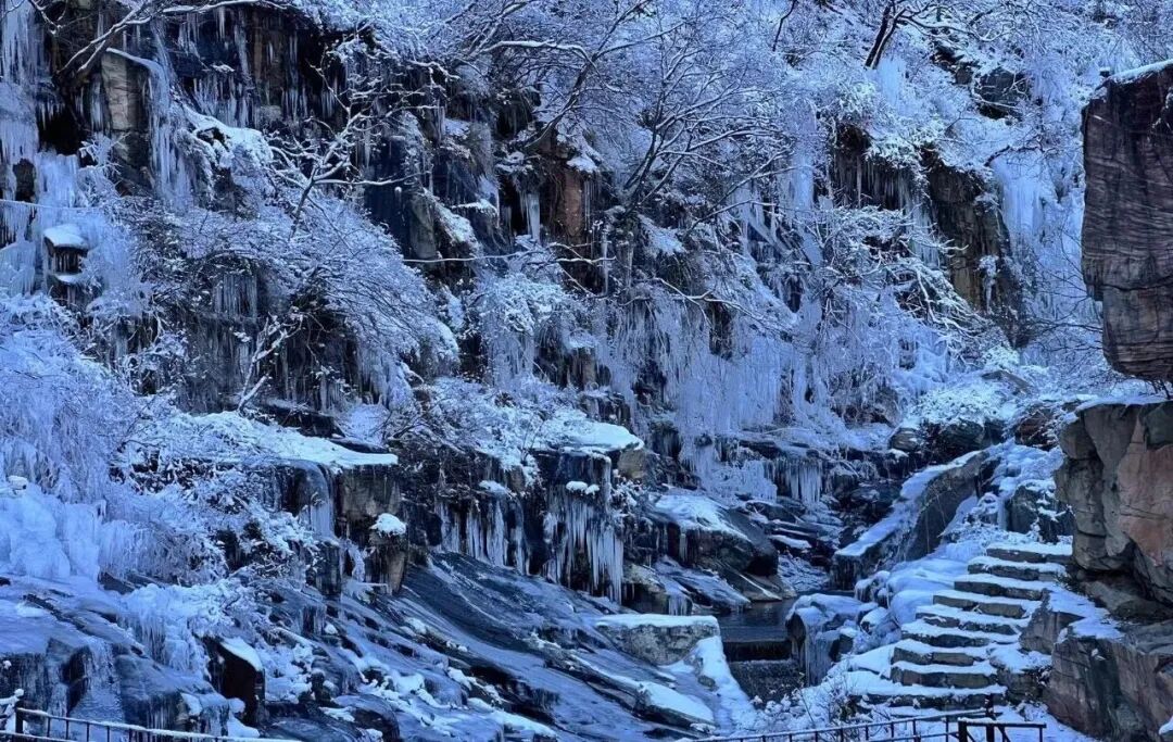 新乡南太行冬日限定：藏不住的山野惊艳，三大景致等你寻