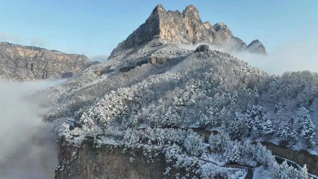 新乡南太行冬日限定：藏不住的山野惊艳，三大景致等你寻