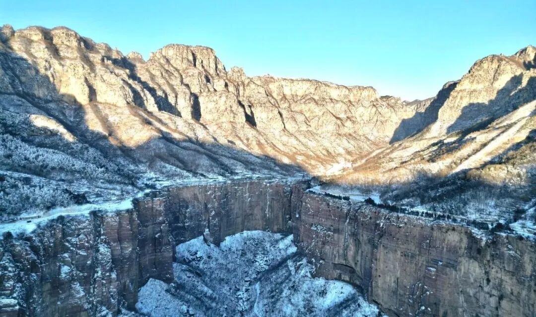 新乡南太行冬日限定：藏不住的山野惊艳，三大景致等你寻