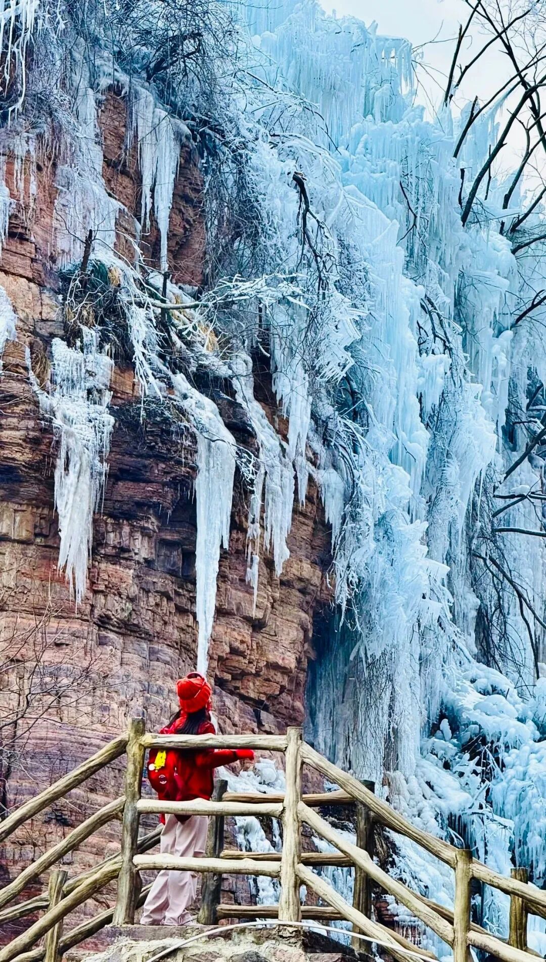 新年宠老己：来新乡南太行，赴一场冰与梦的约会