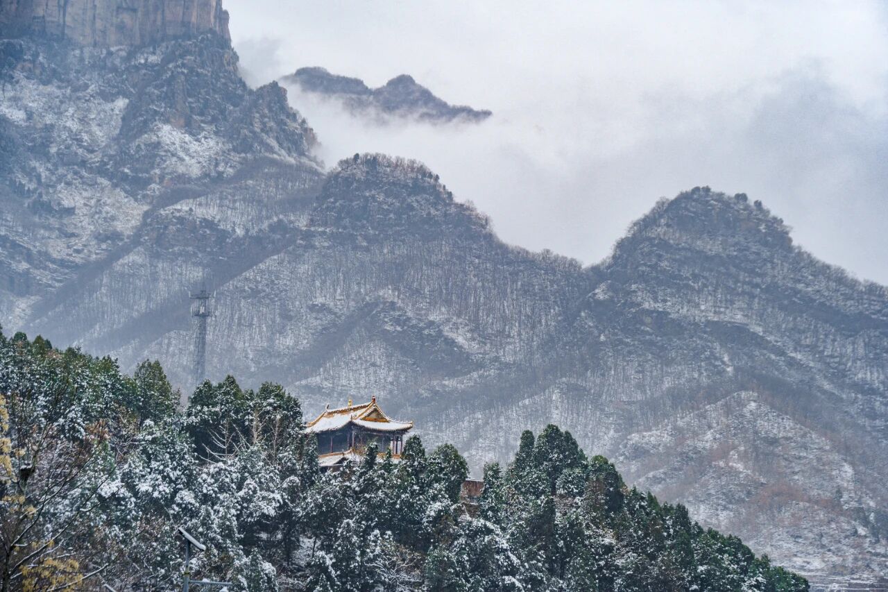 南太行冬季绝美景色+地道趴地小菠菜? 南太行冬季绝美景色+地道趴地小菠菜?