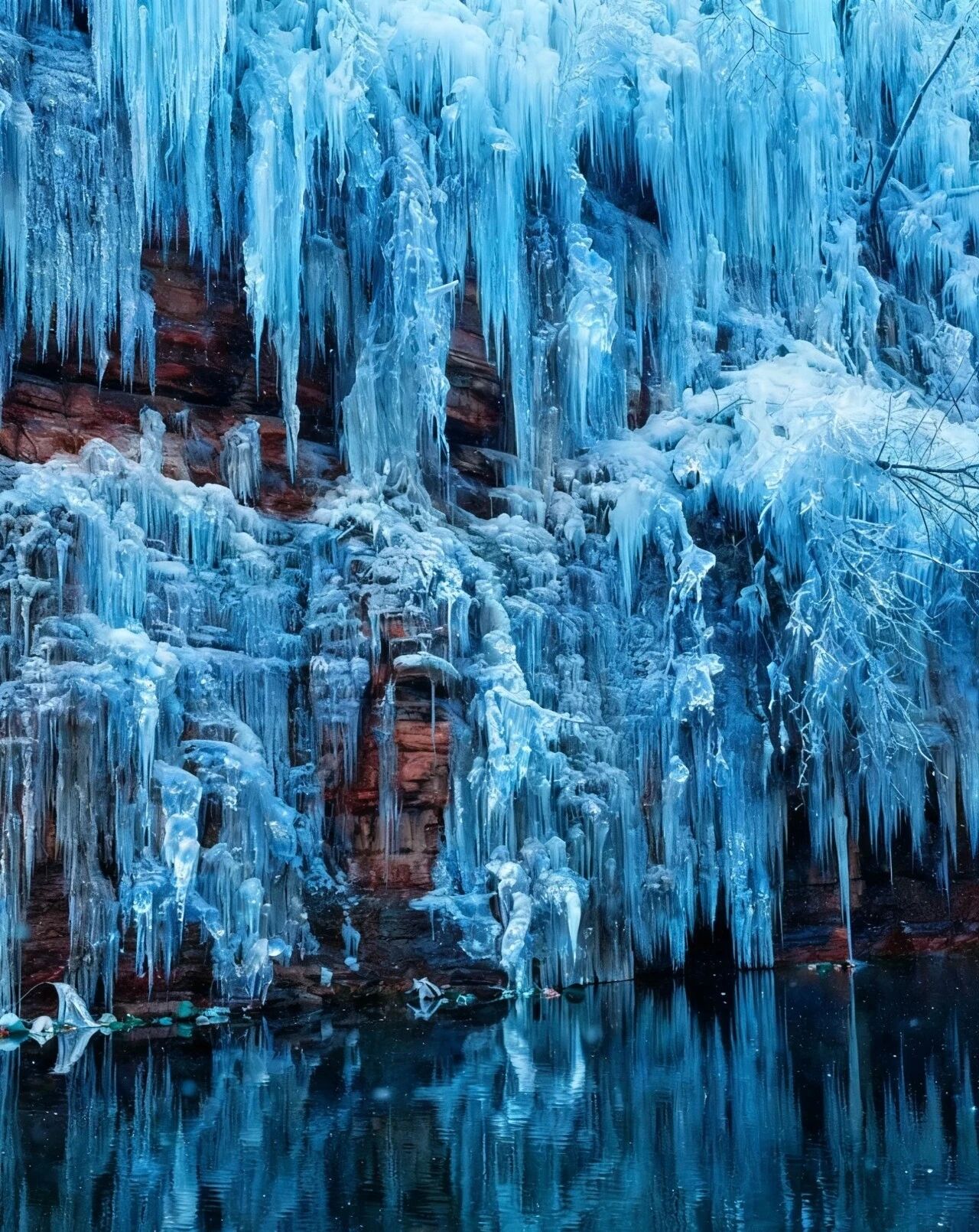 新乡南太行降雪预警 这才是冬天该有的模样! 新乡南太行降雪预警 这才是冬天该有的模样!