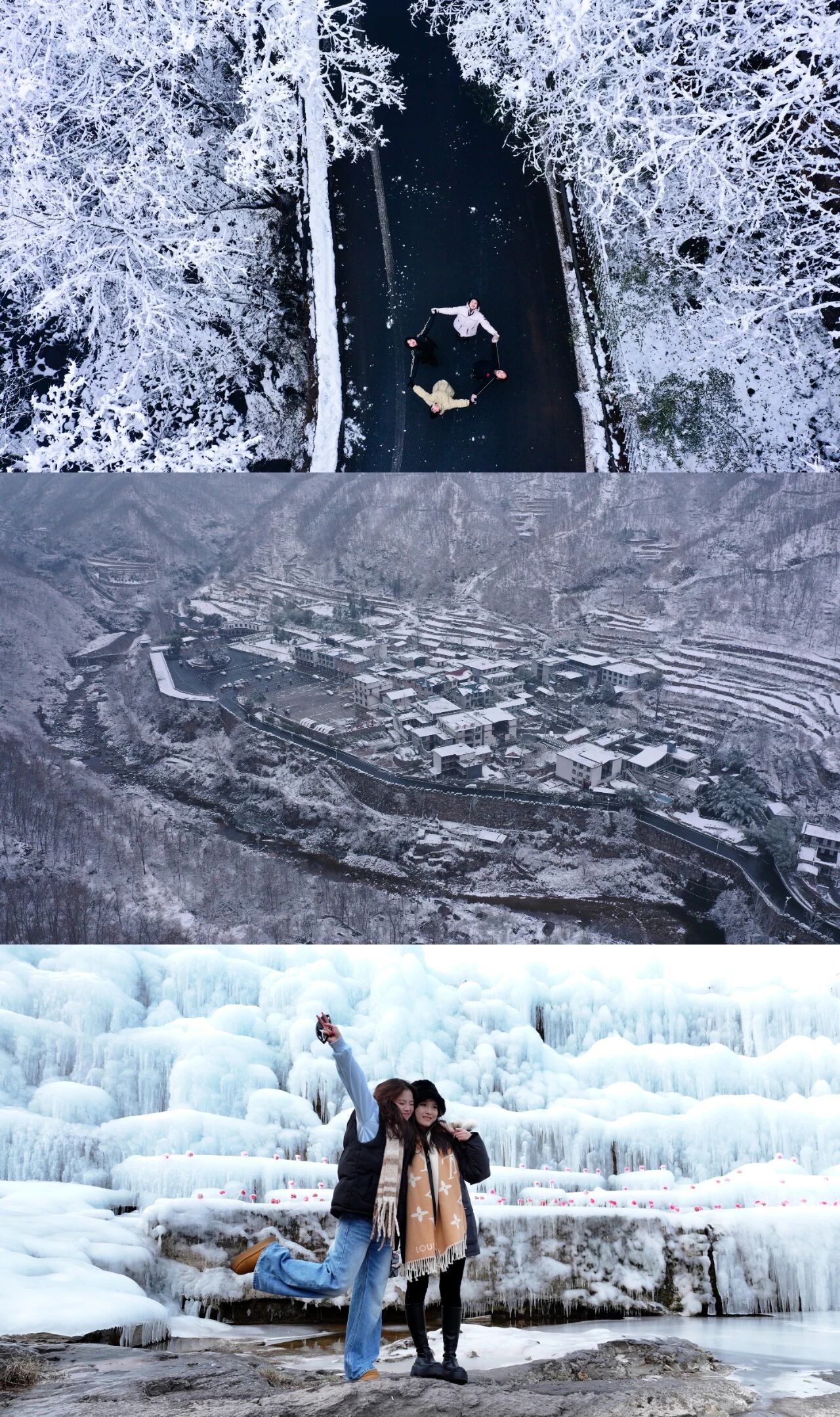 暴雪！河南变身冰雪王国，南太行太美辣
