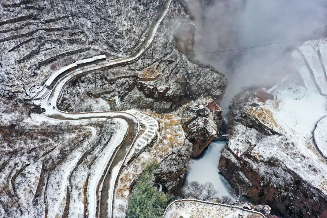 大寒|新乡南太行雪映山河,邂逅一场冬日童话 大寒|新乡南太行雪映山河,邂逅一场冬日童话