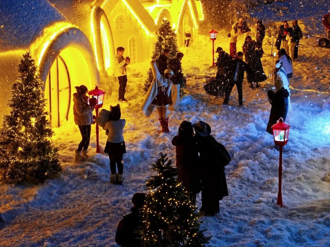 今日腊八|新乡南太行邀你解锁冬日限定“冰雪奇缘”