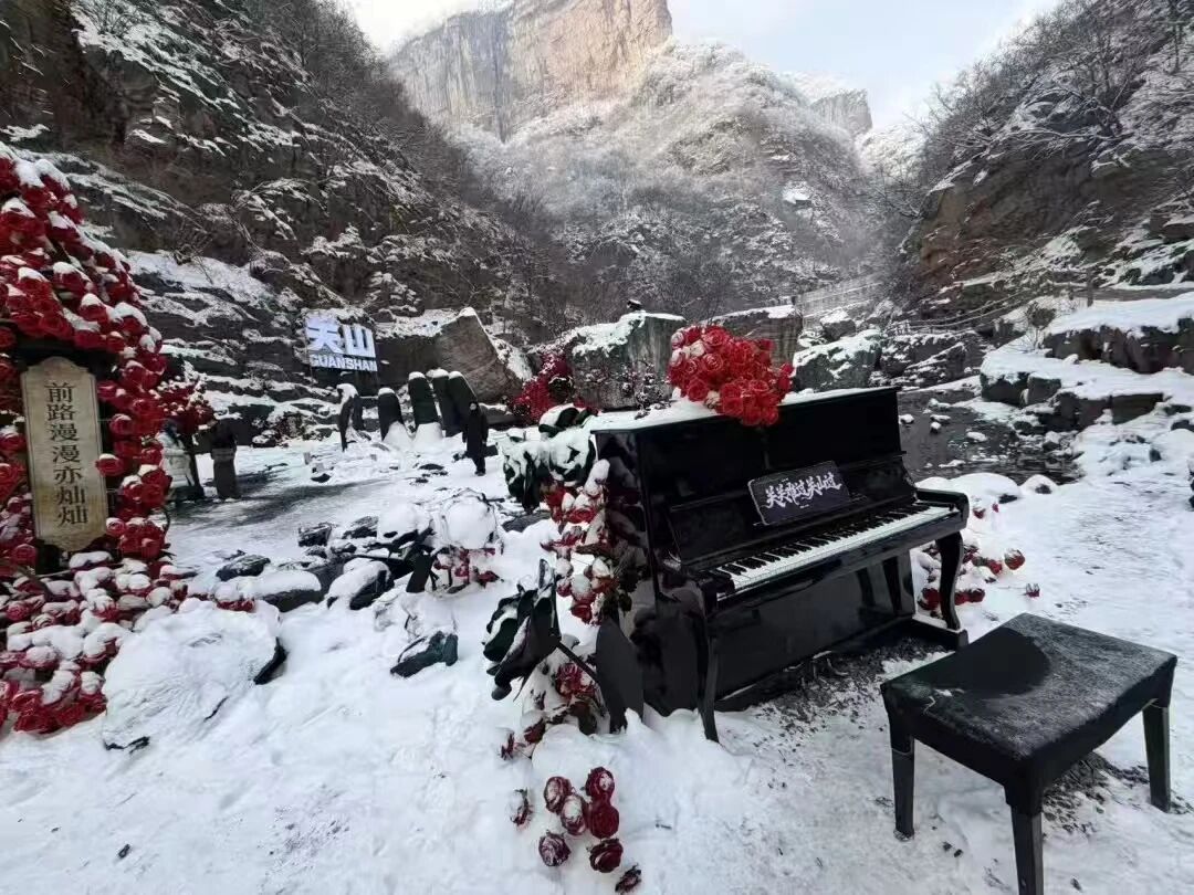 新乡南太行｜这里藏着“千树万树梨花开”的冬日仙境！