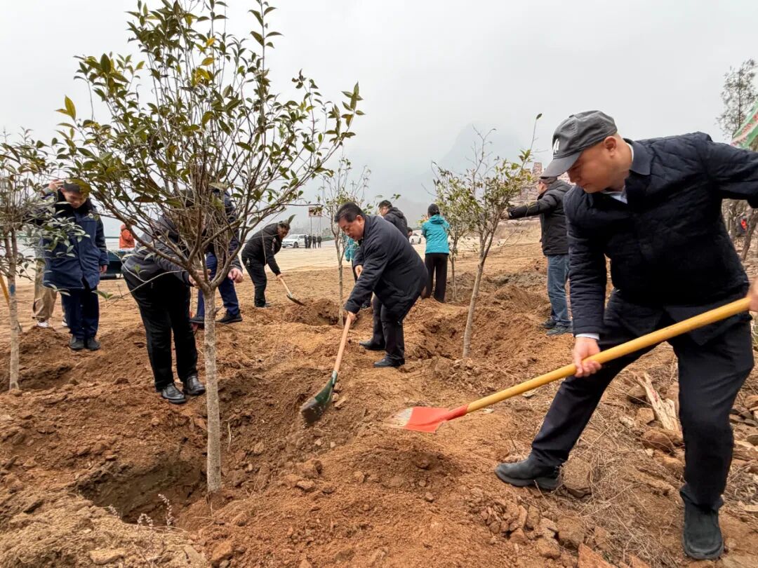 种好树·做好人——温暖新乡·好人林”植树活动在新乡南太行八里沟景区顺利举行