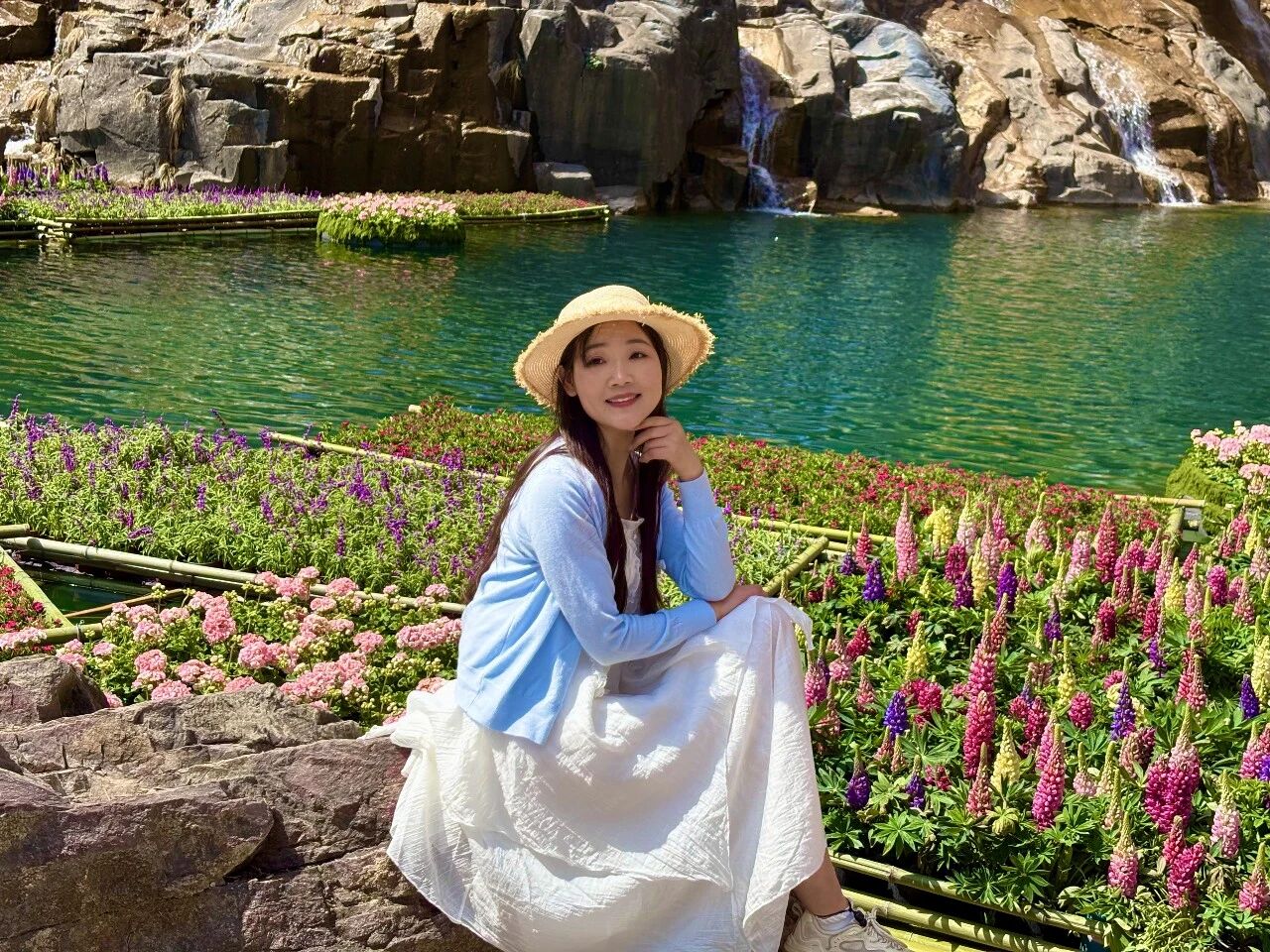 惊艳出圈！央视聚焦鲁冰花海，就藏在八里沟！