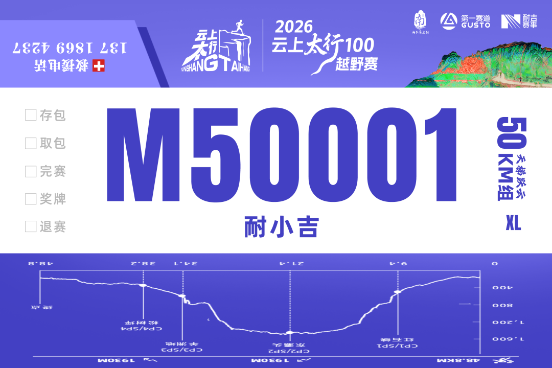 赛事周狂欢！云上太行本周开跑，凭号码布解锁新乡南太行所有春日浪漫