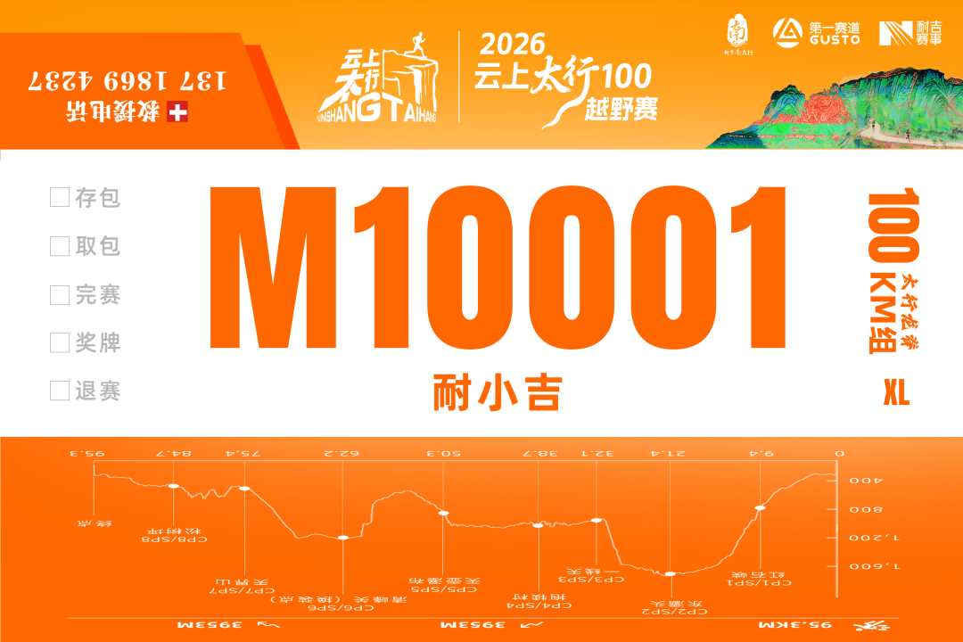 赛事周狂欢！云上太行本周开跑，凭号码布解锁新乡南太行所有春日浪漫