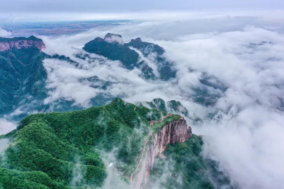 雨歇太行,云海飞瀑!来新乡南太行邂逅限定仙境! 雨歇太行,云海飞瀑!来新乡南太行邂逅限定仙境!