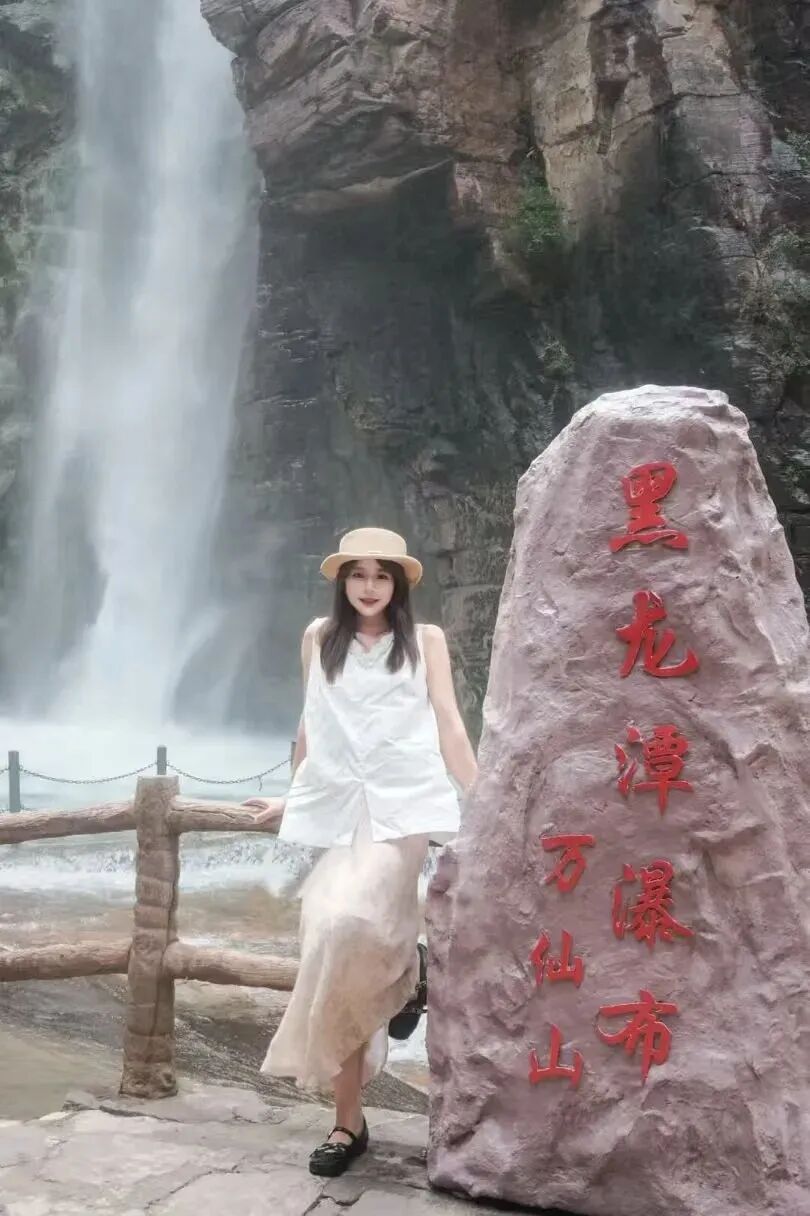 来自雨后新乡南太行瀑布的震撼！