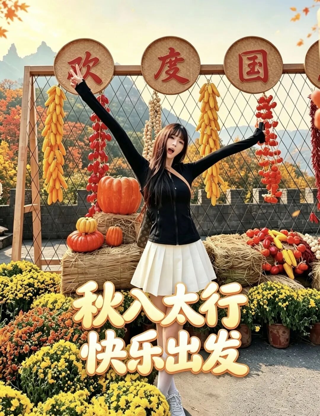 月落太行留秋韵，山海相约待国庆丨新乡南太行邀你共赴秋日盛景