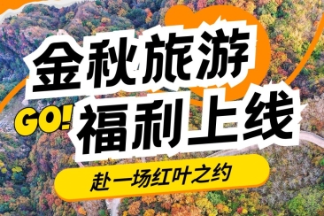 太行秋意渐浓！多重优惠，邀你赏红叶观盛景