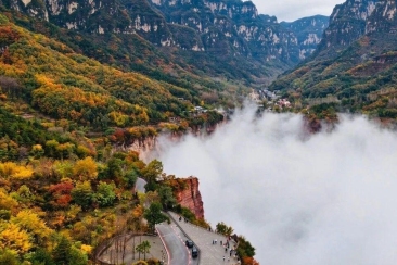 云漫太行，秋意拉满！新乡南太行赏秋路线已备好，一键收藏出发